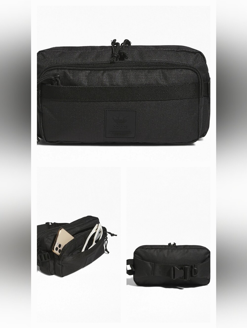 Adidas Sling Bag In Black. NWOT